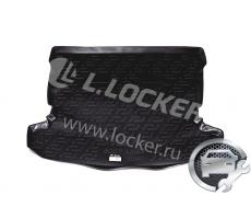 Коврики в багажник Mitsubishi Pajero III 5 dr. (00-07) полиуретан, L.LOCKER
